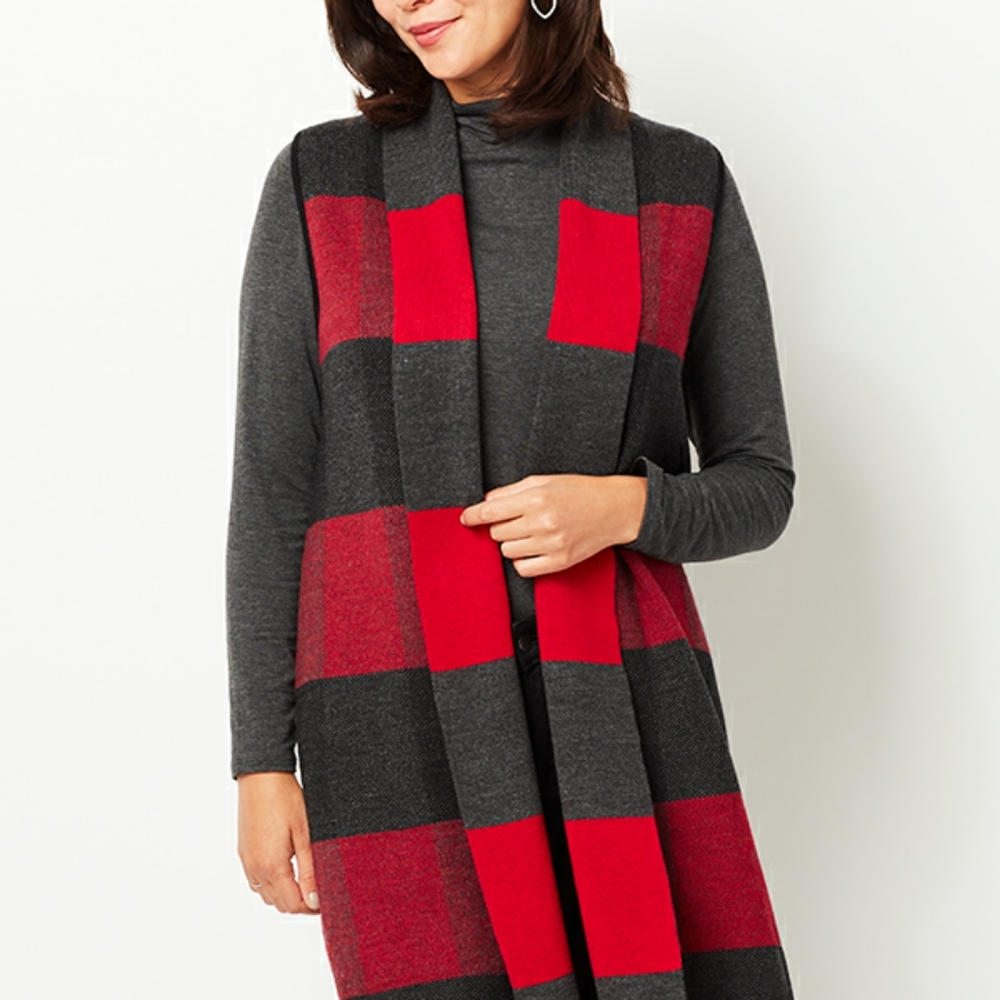 Jillian Nicole  sleeveless Cardigan